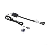 Inductive Switch Sensor DC12V/24V for Cabinet and Kitchen, Non-Contact Handsweep Motion Sensor Door Contact, Automation Switch with 2 m Cable for Light Control in the Bathroom and (D)