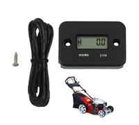 Inductive Tachometer | LCD Waterproof Motorcycle Accessories,Motorcycle Tach Hour Meter Tachometer - for Lawn Mower Marine Boat Snow Blower Bike ATVs Generator Pressure Washer Motorbike