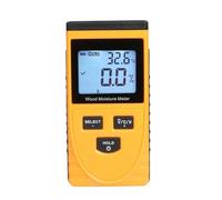 Inductive Wood Moisture Meter Hygrometer Digital Electrical Ambient Temperature Tester Measuring Tool Simple to Operate