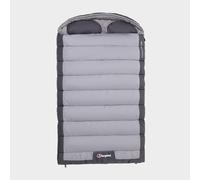 Indulge Double Sleeping Bag - Grey, Grey One Size