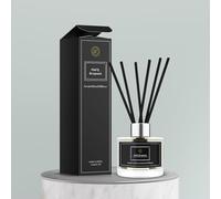 Indulge in a Unique Oud & Bergamot Blend | 100ml Reed Diffuser bottle with 8 Sticks for Intense Fragrance | Ideal for Every Room | Unleash A Long-Lasting Aroma