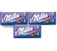 Indulge in Milka's Oreo Chocolate Bar - 3 Pack Delight