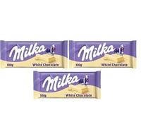 Indulge in Milka's White Chocolate Bar - 3 Pack Bliss