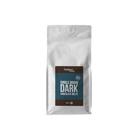 Indulgence Collection Dark Chocolate Melts, 1kg - 70% Cocoa. Hot Chocolate Buttons for Quick and Luxurious Dark Hot Choco Drink - Single Origin and Vegan - Resealable Bag