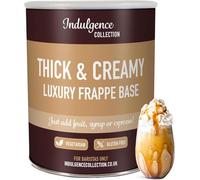Indulgence Collection Frappe Powder Base 4x2kg - Unflavoured Mix - Luxurious Thick and Creamy Texture - Flavour with Espresso, Milk, Syrup and Fruit - Vegetarian and Gluten-Free - Made in the UK