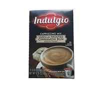 Indulgio Vanilla Frosted Cinnamon Bun Cappuccino, Pack of 12, S