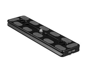 Induro Tripods PU150 Arca-Swiss Style Universal Quick Release Plate (Black)
