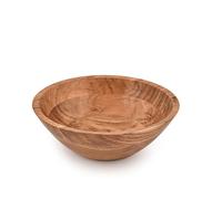 Indus Lifespace Fruit Bowl Acacia Wood Elevate Your Space with A Unique Bowl Centerpiece Countertop Display Key Bowl Tableware (8"x 8"x 3")
