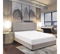 Indus Textiles 2 x Emperor Fitted Sheet 100% Egyptian Cotton 800 Thread Count Extra Deep Pocket 40cm Hotel Quality Sateen Weave Long Staple Emperor fitted sheet (200 x 200cm)