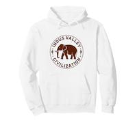 Indus Valley Civilization Elephant Symbol Pullover Hoodie