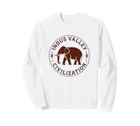 Indus Valley Civilization Elephant Symbol Sweatshirt