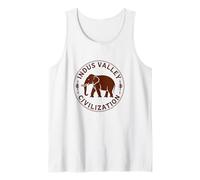 Indus Valley Civilization Elephant Symbol Tank Top