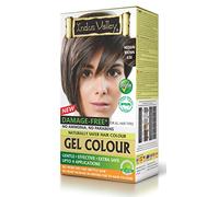 Indus Valley Medium Brown Gel Hair Dye Colouring Kit 4.0