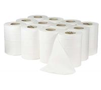 Industrachem 2 x White Mini Centrefeed Rolls 2ply 195mm x 60m Plain From Star Tissue (12 Pack)