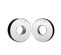 IndusTradCorp 1SET 2A Metric Fine Thread Ring Gauge UNC UNF UNS1'' 1'' 1/16 1'' 1/8 1'' 3/16 3/8 Measure Tool, GO-NO GO Gauge(1-1I16-12UN-2A)