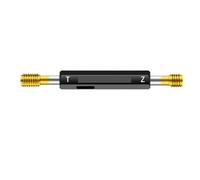 IndusTradCorp 6H Tin-Coating M1.2-M12 Steel Metric Screw Standard Fine Thread Plug Gauge, Measuring Tool, X 0.25 0.35 0.4 0.45 0.5 0.7 0.8 1 1.25 1.5 1.75(M1.4X0.25)