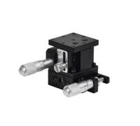 IndusTradCorp LE125-R-2 XZ Axis Manual Displacement Platform, Precision Micro-adjustment Stage, Displacement Platform