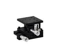 IndusTradCorp LE60-L-2 XZ Axis Manual Displacement Platform, Precision Micro-adjustment Stage, Displacement Platform