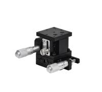 IndusTradCorp LE60-R-2 XZ Axis Manual Displacement Platform, Precision Micro-adjustment Stage, Displacement Platform