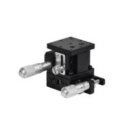 IndusTradCorp LE60-R XZ Axis Manual Displacement Platform, Precision Micro-adjustment Stage, Displacement Platform