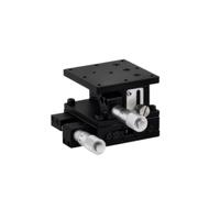 IndusTradCorp LE80-L-2 XZ Axis Manual Displacement Platform, Precision Micro-adjustment Stage, Displacement Platform