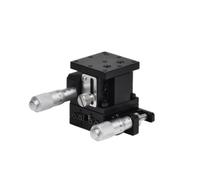IndusTradCorp LE80-R-2 XZ Axis Manual Displacement Platform, Precision Micro-adjustment Stage, Displacement Platform