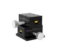 IndusTradCorp LWY4060 X Axis Displacement Platform, Dovetail Groove Manual Fine Tune Sliding Table, Manual Displacement Platform