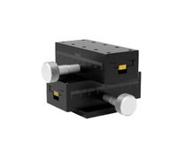 IndusTradCorp LWY4090 X Axis Displacement Platform, Dovetail Groove Manual Fine Tune Sliding Table, Manual Displacement Platform