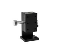 IndusTradCorp LWZ4060 X Axis Displacement Platform, Dovetail Groove Manual Fine Tune Sliding Table, Manual Displacement Platform