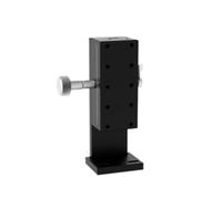 IndusTradCorp LWZ4090 Z Axis Displacement Platform, Dovetail Groove Manual Fine Tune Sliding Table, Manual Displacement Platform