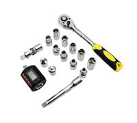 IndusTradCorp Ratchet Wrench Set, 1/2" 3-30N.m 13.5-135N.m 20-200N.m, Four Types of Units(30)