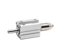 IndusTradCorp SDAJ Square Pneumatic Mini Cylinder Adjustable SDAJ25-20-20 SDAJ32-30-20 SDAJ32-40-20 With/without Magnetism(SDAJ32-75-25,-S With Magnet)