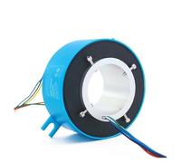 IndusTradCorp Through Hole Slip Ring, ID 30/60mm OD 86/120mm, 6 Wires 10A Senring(60X120mm 6CH 10A)