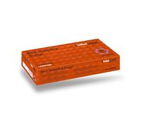 Industrade by Meditrade NITRIL Stellargrip Orange Nitrile Industrial Gloves - Diamond Texture for Enhanced Grip - Powder & Latex Free Disposable Gloves - 8.5g Thickness - XX-Large - 50pcs