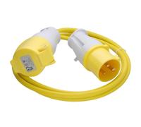 Industrial 110V 16A 3 pin Electric Hookup 1.5mm Mains Extension Cable 2m