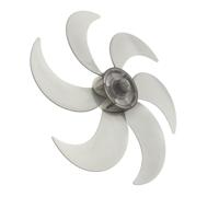 Industrial 16 Inch Plastic Fan Replacement Blade with 6 Leaves | Precision Balanced and Warp-resistant Design, Abrasion-resistant Finish, Suitable for Commercial and Ceiling Fans
