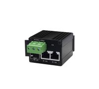 Industrial 2 Ports Gigabit (PoE) Ethernet Switch RJ45 | With 1 SFP,Din Mount Fiber to Ethernet Media Converter(AC Mini PoE Swith)
