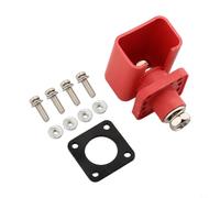 Industrial 200A Earth Terminal Block for Electric Forklifts - High Current Wiring Solution IP67 M8(red)