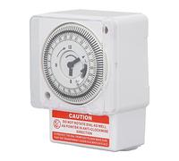 Industrial 24-Hour Mechanical Timer Switch - Accurate AC220V Time Control with 15-Minute Intervals and Durable Design