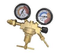 Industrial / 4 Bolted Rare CO2 Regulator Tension Management Gate Bronze Figure Welding Regulator with Guard Gate