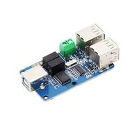 Industrial 4Channel USB Isolation Board Isolator Module Compatible for USB2.0 Devices and High Voltages Environment Industrial USB Isolated Hub Protections