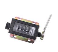 Industrial 5 Digit 0-99999 Resettable Manual Tallies Counter Mechanical Counter for Textile Machinery Coaching Equipment Manual Counting Device
