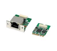 Industrial A+E 2.5Gbps Ethernet Adapter For Gaming/Video Editing Fast Transfer & Heat Management Networking Card
