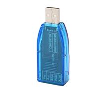 Industrial Accessories Serial Port Adapter Cable Converter Flexible Switching Hot Plug 1200m Distance for CE XP Blue (USB to RS485)