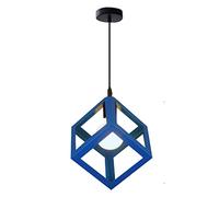 Industrial Adjustable Metal Pendant Lighting Retro Farmhouse Hanging Ceiling Light Fixtures for Kitchen Island Bedroom Living Room Foyer Green Red Blue Made in China