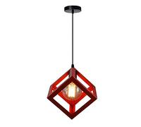 Industrial Adjustable Metal Pendant Lighting Retro Farmhouse Hanging Ceiling Light Fixtures for Kitchen Island Bedroom Living Room Foyer Green Red Blue Made in China