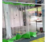 Industrial ain Track - Easy Clean Automatic Cleaning Divider Quick Dry Pavil & Pera Green 3.5 x 2.4m Water-Resistant Versatile Use