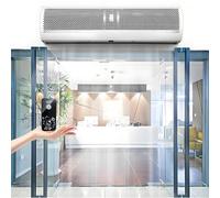 Industrial Air Curtain, Wall-mounted Air Curtain Machine, Air Curtain Machine Commercial Silent, 0.6M 0.9M 1.0M 1.2M 1.5M 1.8M with Remote, Hanging Two-speed Adjustable Air Curtain, Adjustable Win