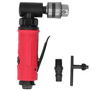 Industrial Air Drill 1/4in Zinc Alloy 90 Degree Elbow Pneumatic Drill High Speed Grinding Tool for Tight Spaces Professional Use Durable Ergonomic Handle