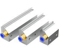 Industrial Air Knife Blower 30-200mm Compressed Air Knife Aluminium Alloy for Precision Cleaning Industrial Blower-Powered Nozzle 30mm-pc10-02